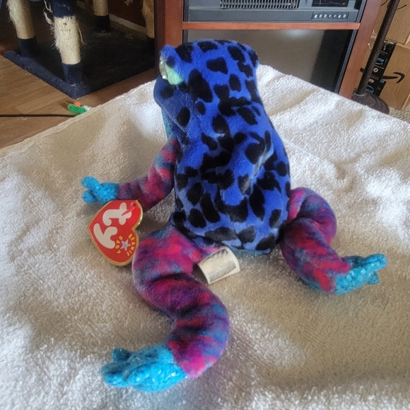 TY Snake & Frog Beanies Set - Picture 2 of 6